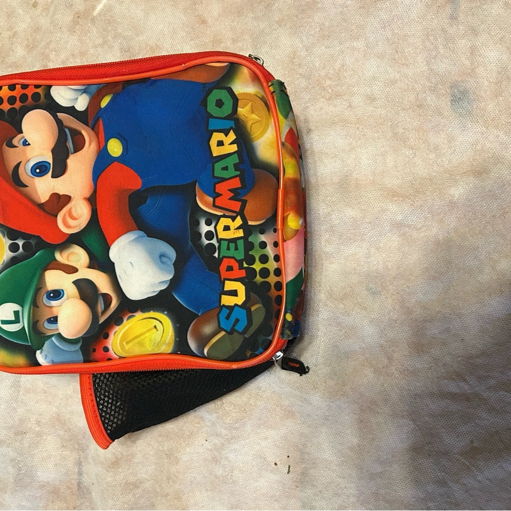 Nintendo Super Mario Kids Bag - Red, Blue, Green, Yellow